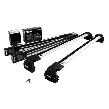 Thule Edge WingBar Evo (con nuovo piede Evo 7207) - Soluzione composta Barre in alluminio