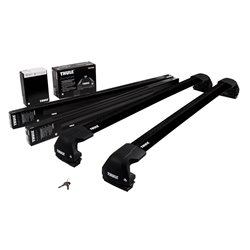 Thule Edge WingBar Evo (con nuovo piede Evo 7207) - Soluzione composta Barre in alluminio color nero