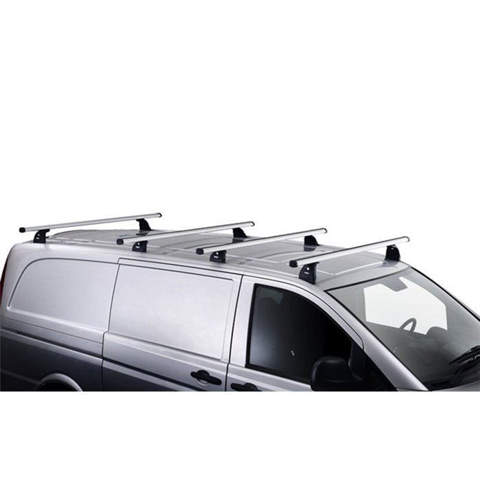 ProBar - Soluzione composta per montaggio 4 Barre in alluminio a tripla canalina