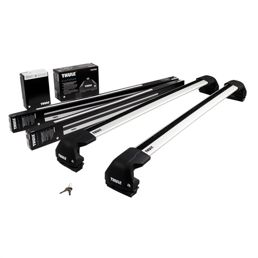 Thule Edge WingBar Evo - Soluzione composta Barre in alluminio color nero