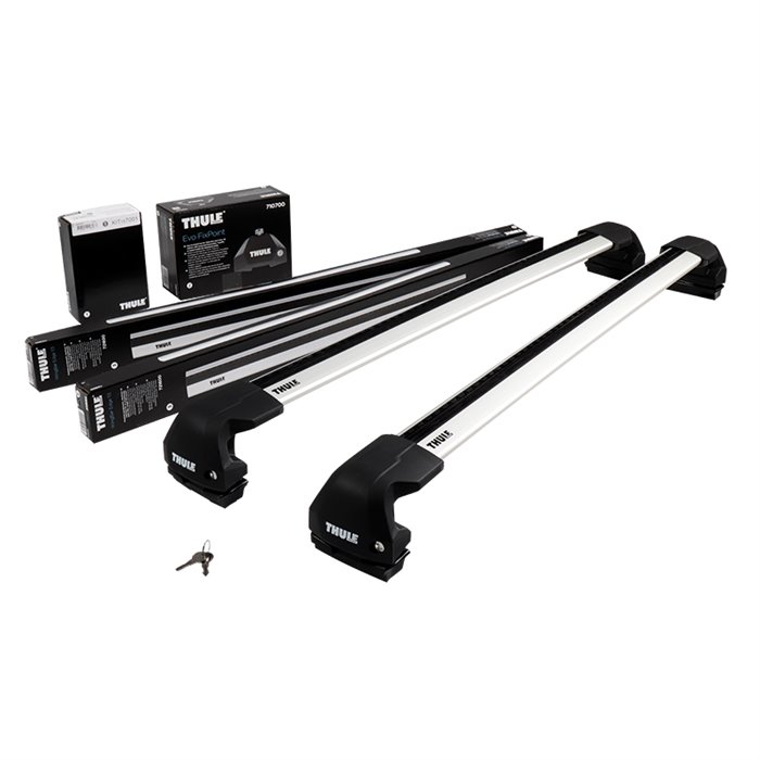 Thule Edge WingBar Evo - Soluzione composta Barre in alluminio color nero